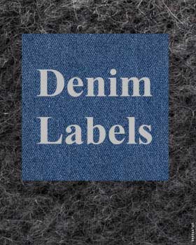 24 Denim-Etiketten | 24 Denim-Patches | 24 Denim-Tags