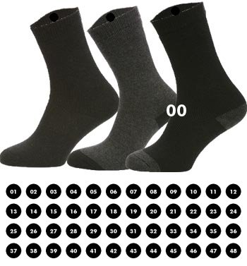 Etiketten Für Socken
